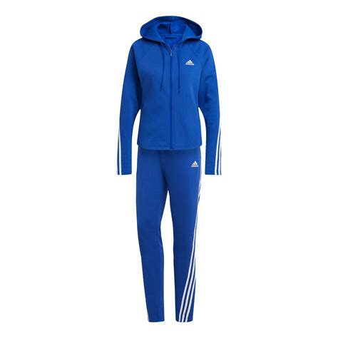 adidas trainingspak dames blauw|trainingspakken dames adidas.